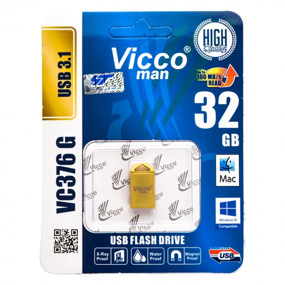 فلش ویکومن (Vicco man) مدل 32GB VC376 USB 3.1